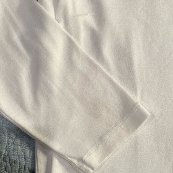 Jones New York Sport Women's White Long Sleeve Shirt - Size L - Picture 4 of 4